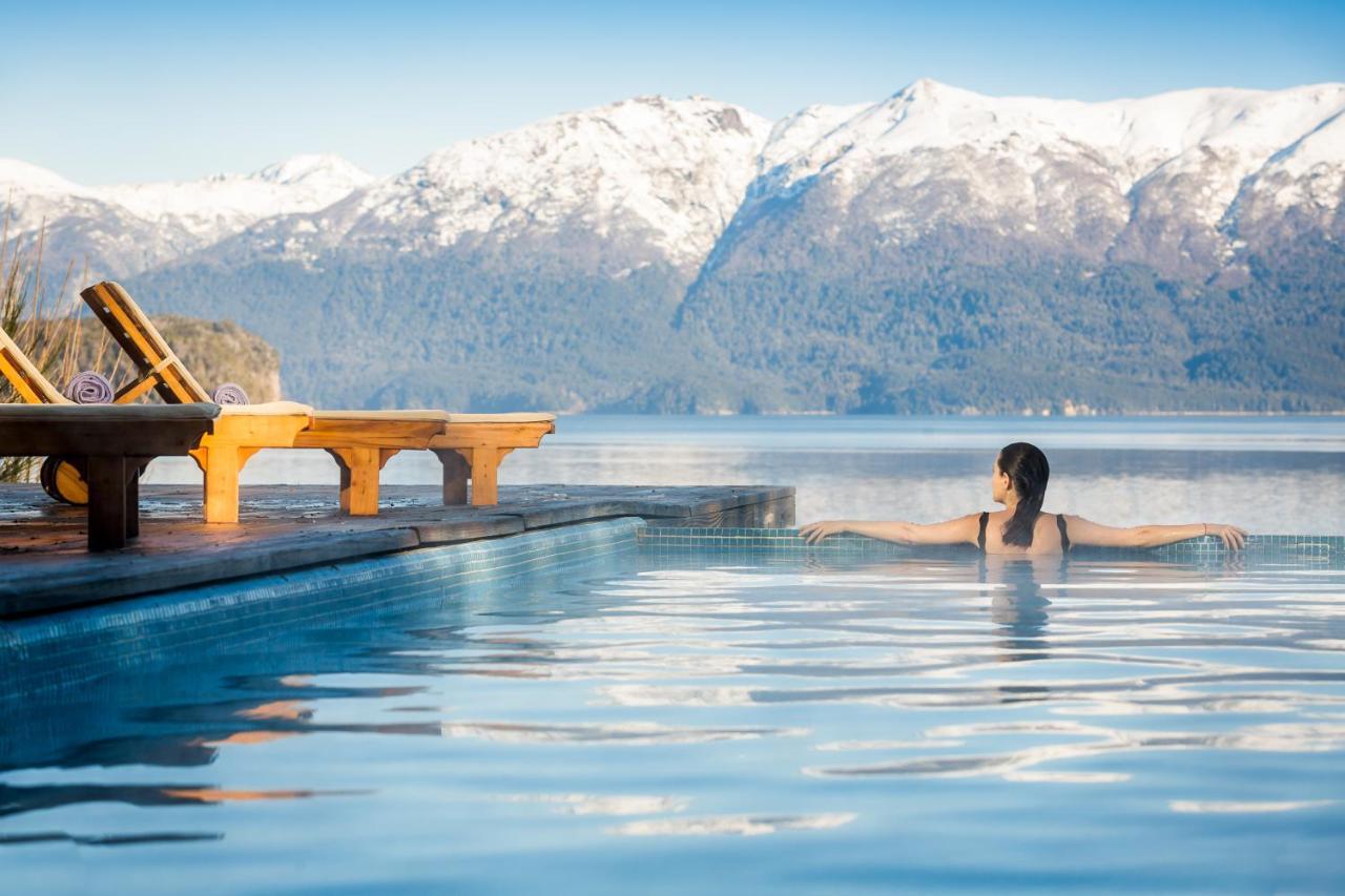 Correntoso Lake & River Hotel ビージャ・ラ・アンゴストゥーラ エクステリア 写真